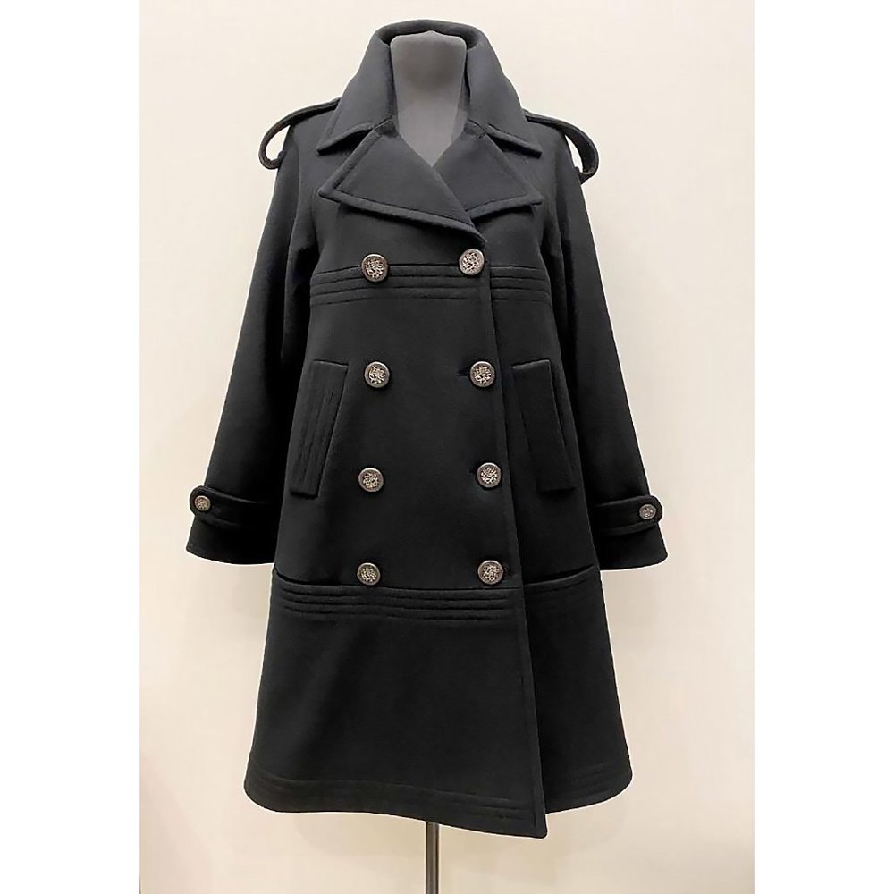 Amazing Chanel wool coat XS ( Chanel size 34 )